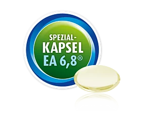 Schriftzug mit Sinolpan Spezial-Kapsel EA 6,8<sup>®</sup>.