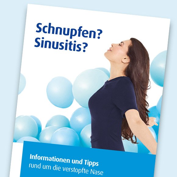 Titelbild Infobroschüre Sinusitis